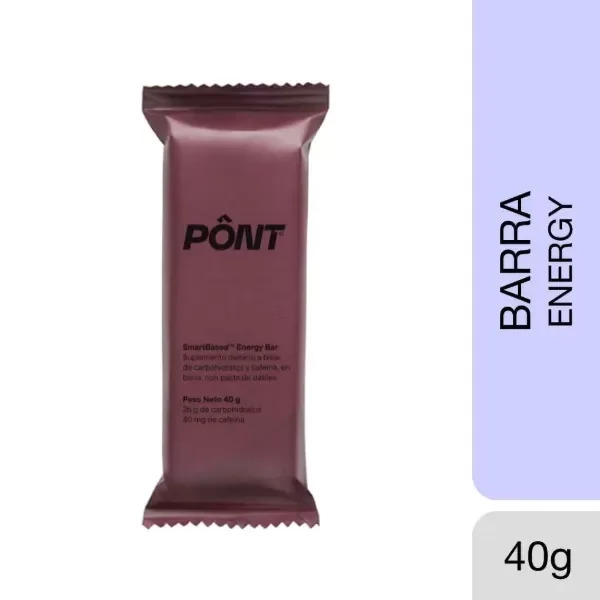 Producto - Pont energy bar datiles y mani x 40 grs.