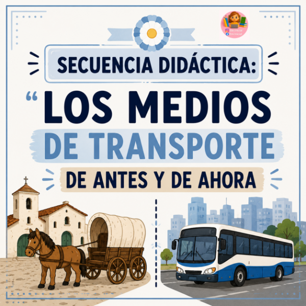 Producto - SECUENCIA DIDÁCTICA: LOS MEDIOS DE TRANSPORTE DE ANTES Y DE AHORA