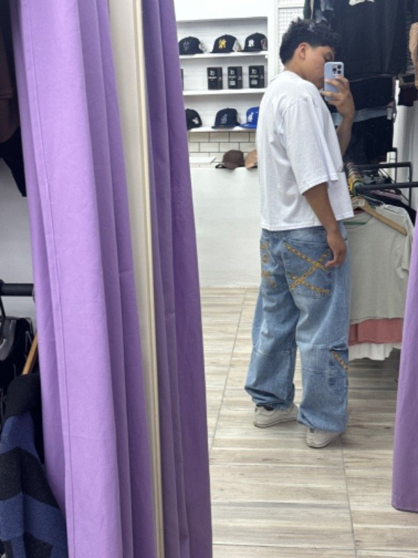 Producto - Pantalón Baggy cadenas - 7