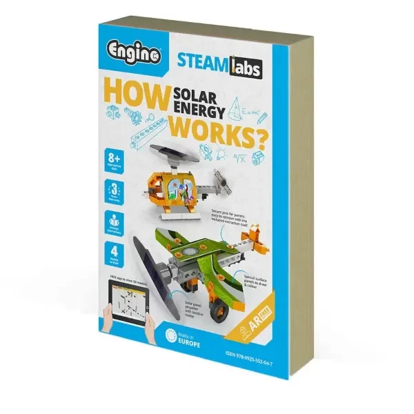 Producto - Engino Playset 29cm Steam Labs Energia Solar
