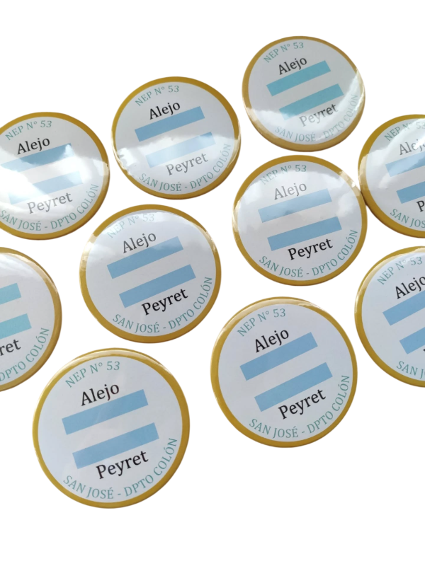 Producto - Pin 56mm con alfiler