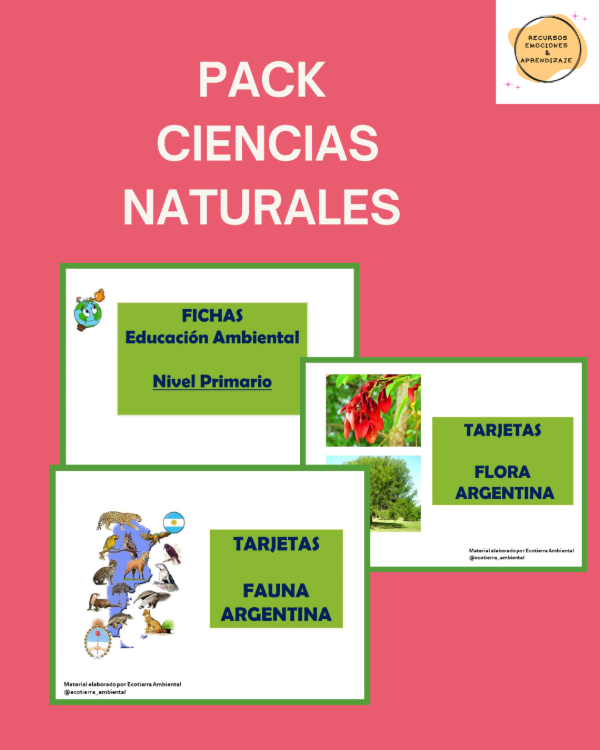 Producto - PACK CIENCIAS NATURALES