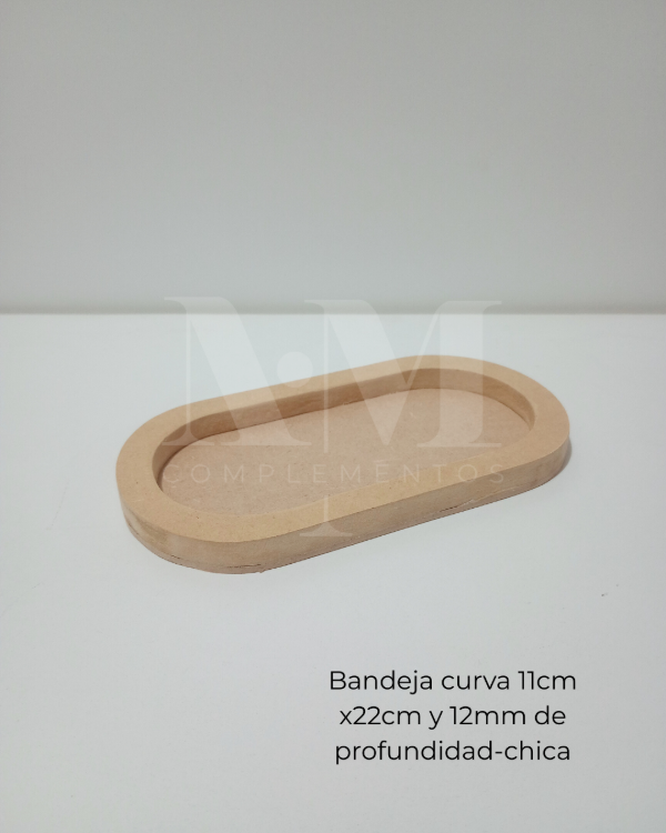 Producto - Bandeja en crudo curva chica