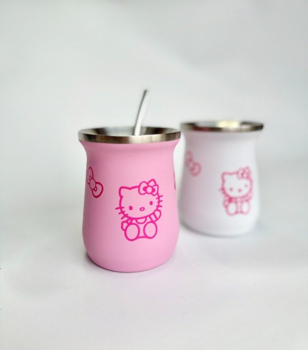 Producto - Mate Hello Kitty rosa