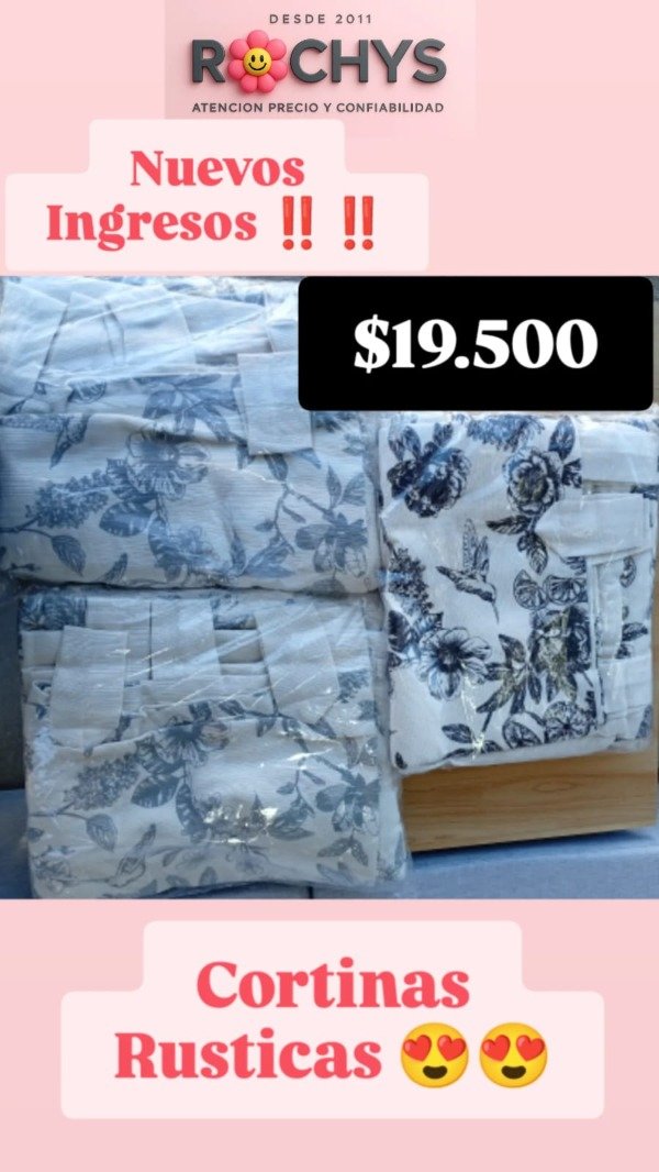 Producto - CORTINAS RUSTICAAS