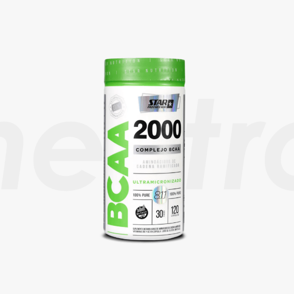 Producto - AMINOACIDOS BCAA 2000 - 120 CAPSULAS