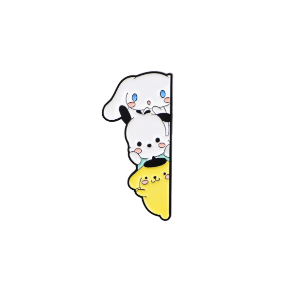 Producto - Pin Sanrio Cinnamoroll, Pochacco y Pompompurin