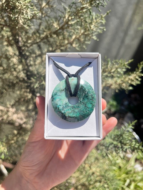 Producto - Collar Pi jade verde guatemala