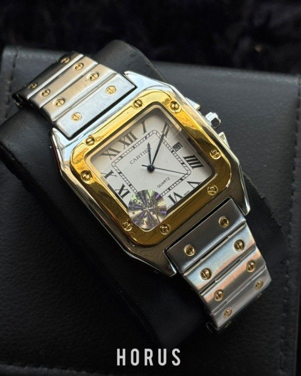 Producto - Cartier Santos Gold White Editon