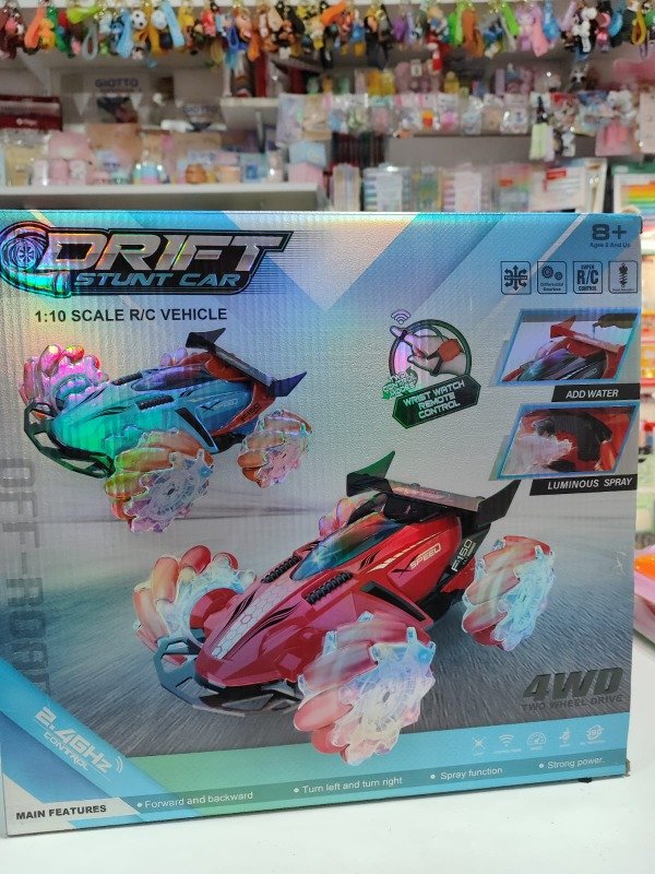 Producto - Auto a Control Remoto Todo Terreno con Pulsera Sensor Humo Luces y Sonido - 2