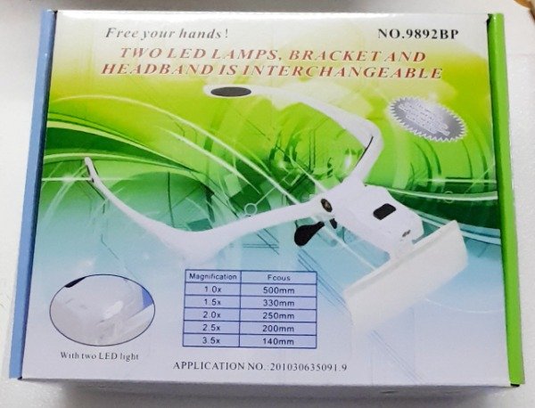 Producto - Lentes con lupa y luz led SP 1/26