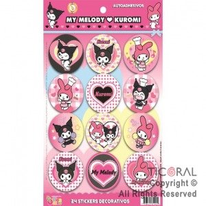 Producto - STICKERS KUROMI X24