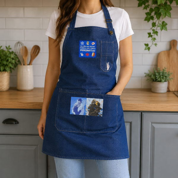 Producto - Delantal de cocina con estampa DTF