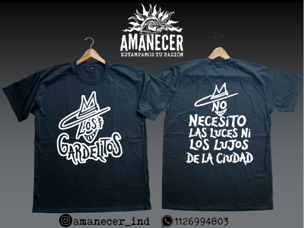 Producto - Remera Los Gardelitos Logo doble