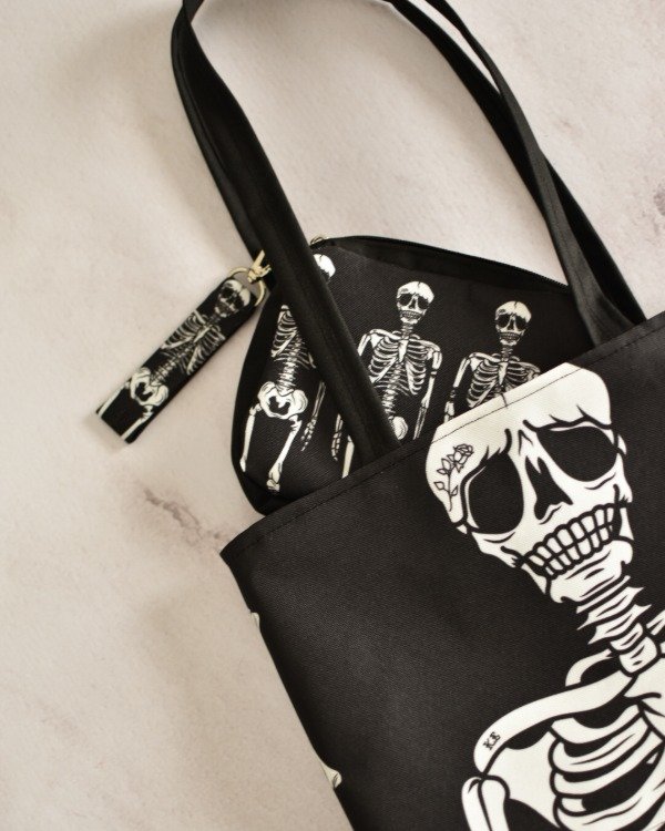 Producto - Set BONES Tote + neceser