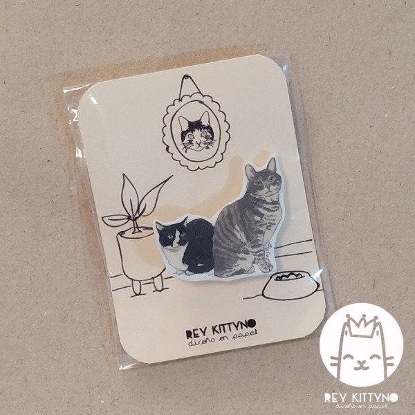 Producto - Prendedor gatuno. Parte 2