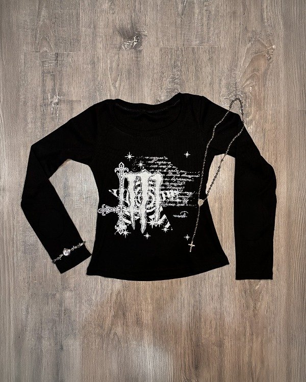 Producto - Remera Dark Monster Cross Y2K - 0