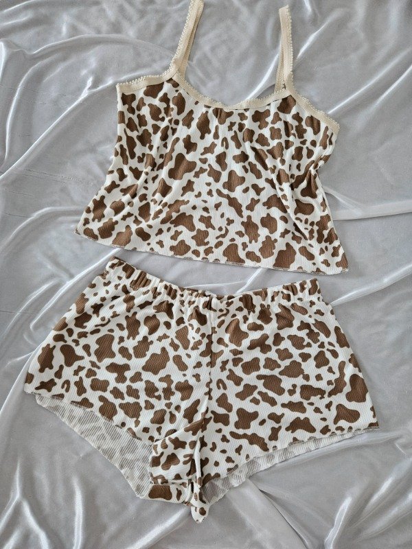 Producto - PIJAMA VAQUITA MORLEY MARRON CLARO (A58 V)