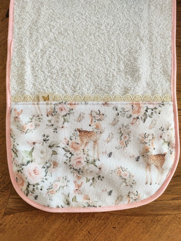 Producto - Babita con puntilla Bambies flores rosa