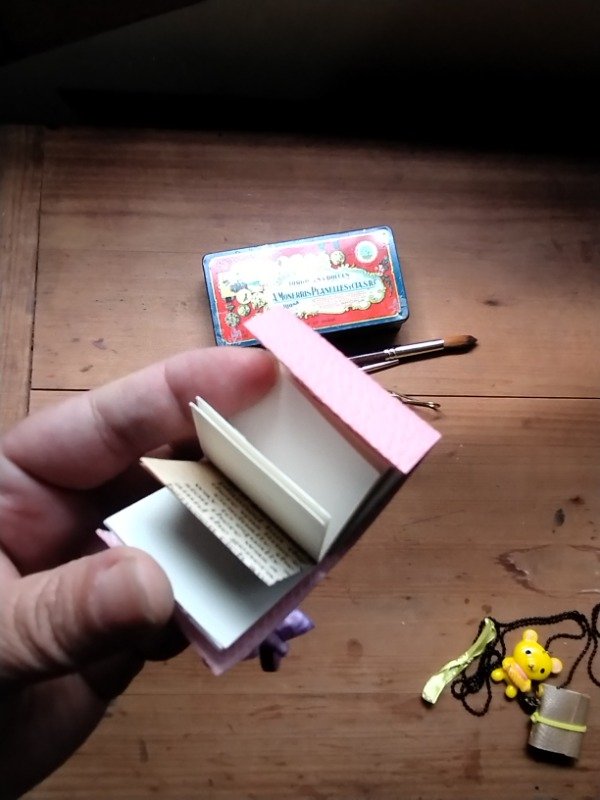 Producto - Collar con mini bitácora journal o acuarela - 6