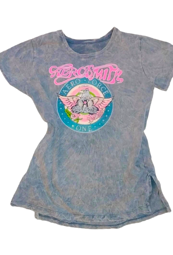 Producto - REMERA AEROSMITH COLOR GRIS