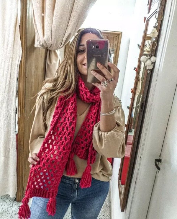 Producto - BUFANDA MAGENTA