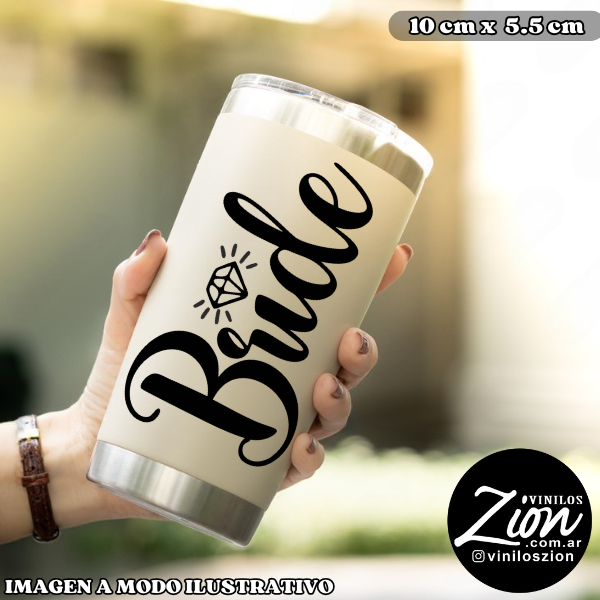 Producto - Vinilo Despedida de soltera Bride x 20
