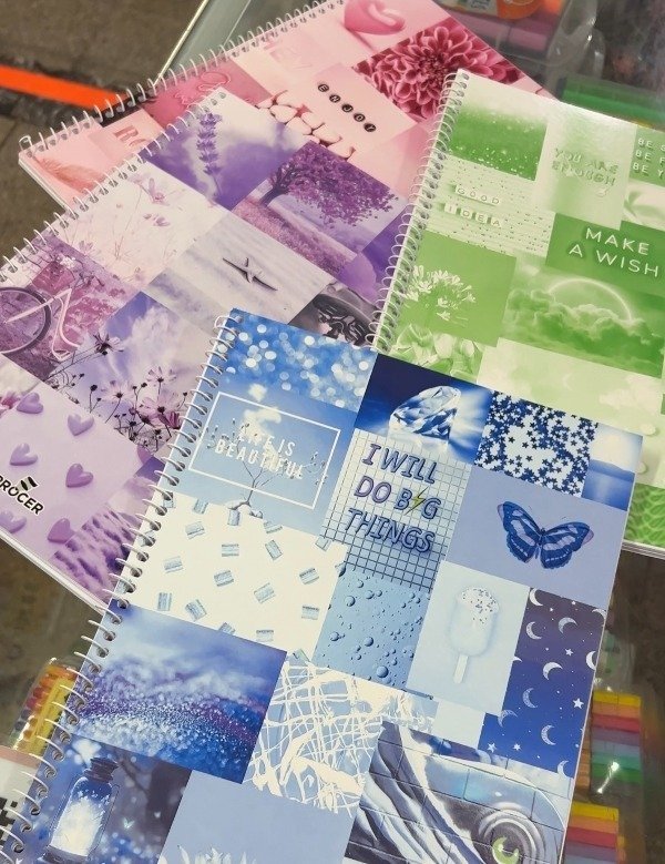 Producto - Promo x4 Cuadernos rayados A4 Libesa 80hjs