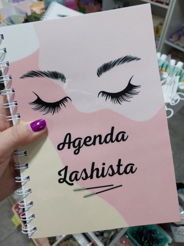 Producto - Agenda lashista tapa blanda SIN ELECCION