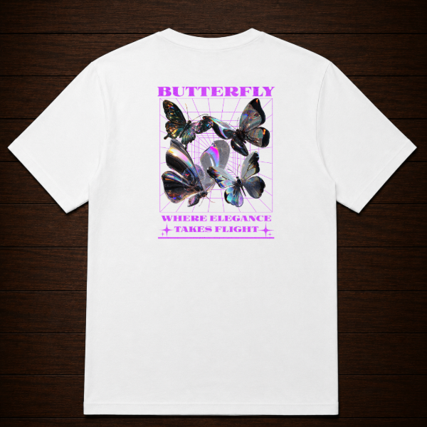 Producto - Remera - Butterfly where elegance takes flight - 3