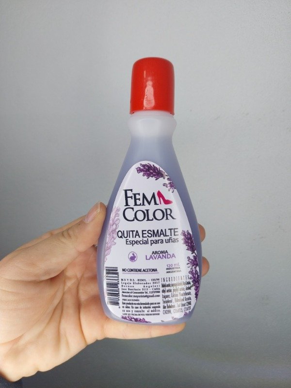 Producto - Quitaesmalte fem 120ml