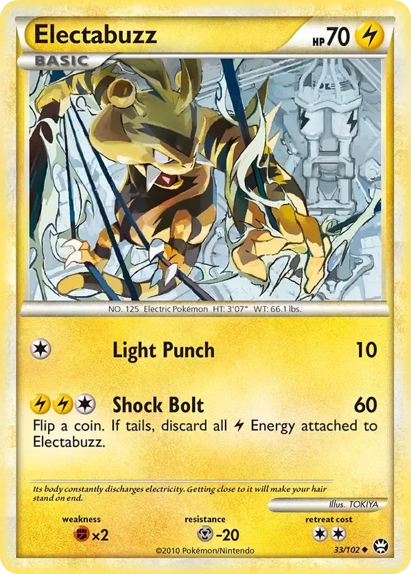 Producto - Electabuzz - 33/102 - Triumphant