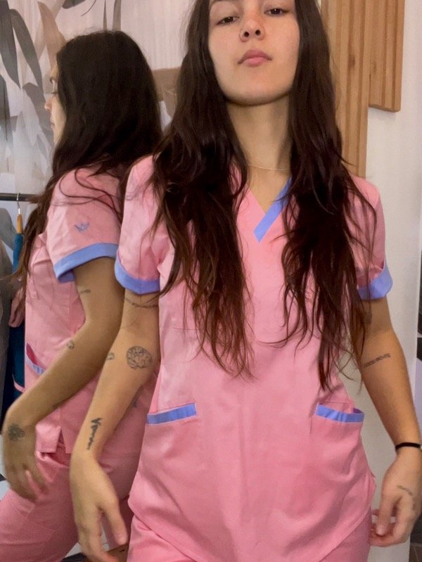 Producto - ARENA SPANDEX(Rosa detalle Lavanda)