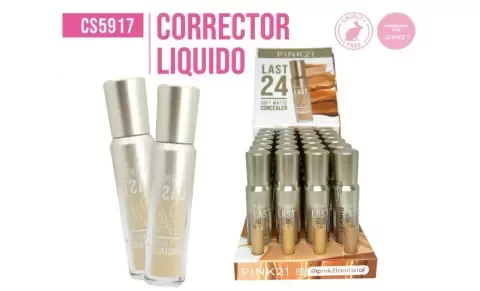 Producto - CORRECTOR LÍQUIDO LAST 24H - PINK 21