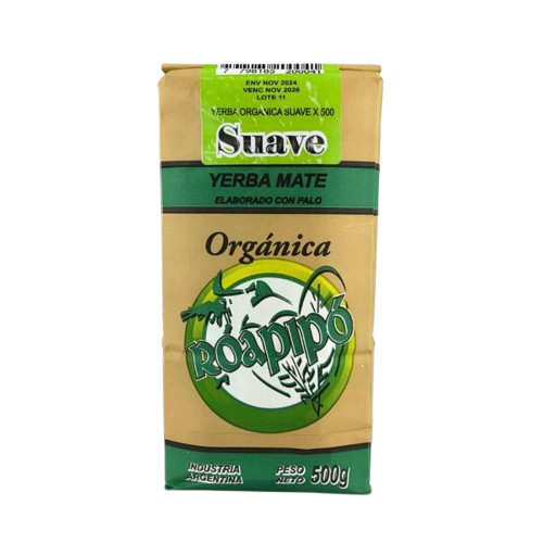 Producto - Roapipo Yerba orgánica x 500 grs. vs. sabores