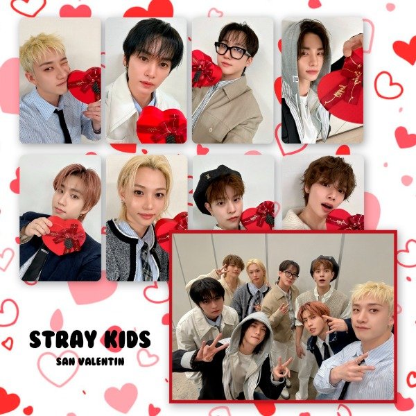 Producto - PHOTOCARDS SKZ SAN VALENTIN