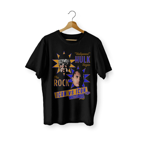 Producto - THE ROCK vs HOLLYWOOD HULK HOGAN [WrestleMania X8 - Pinfall Originals]