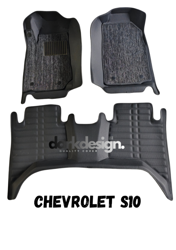 Producto - CUBRE ALFOMBRA TERMOFORMADA DARKDESIGN CHEVROLET S10