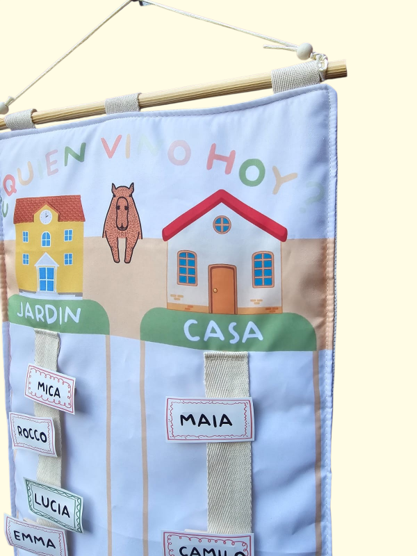 Producto - Panel de asistencias JARDIN - CASA - 5