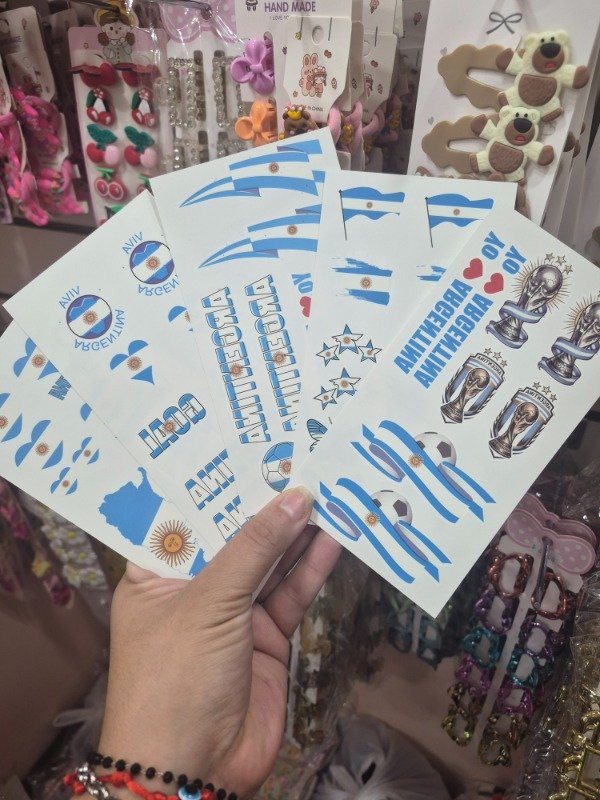 Producto - Tatuajes Argentina! 6 planchas