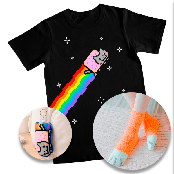 Producto - Combo Mc Michi Nyan Cat - 0
