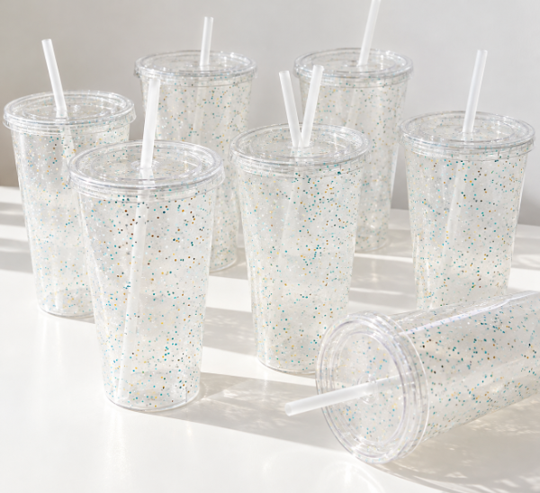 Producto - Vaso glitter x10u