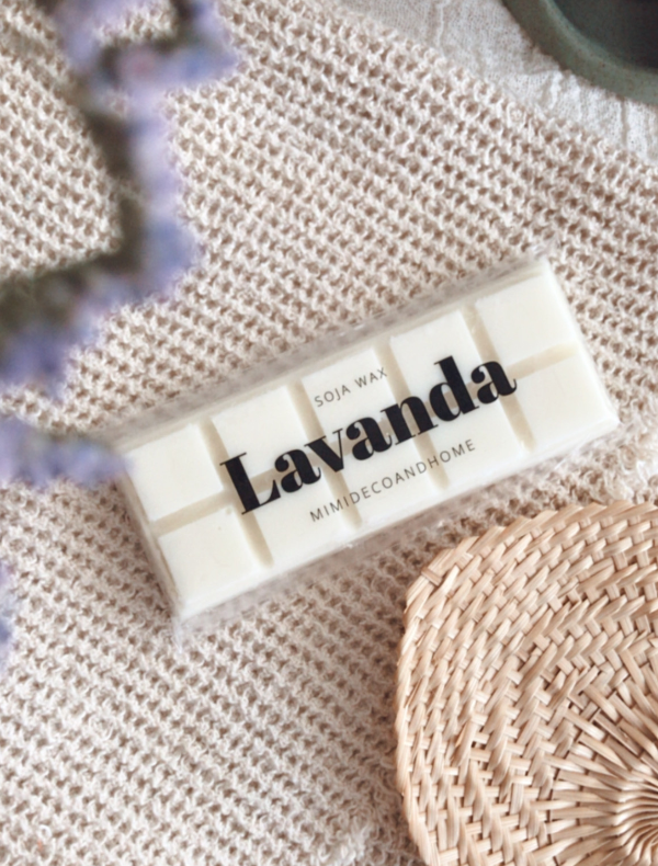 Producto - Tableta de cera de soja- Lavanda