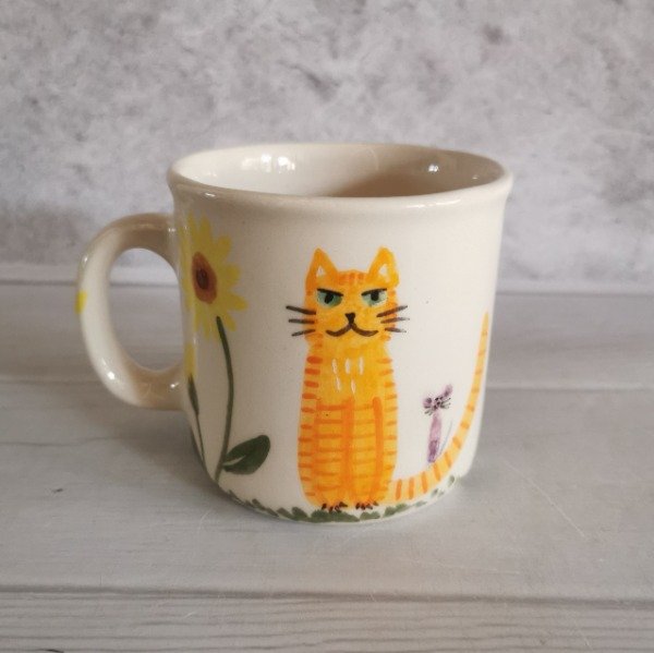 Producto - Taza jarrito Gato Naranja