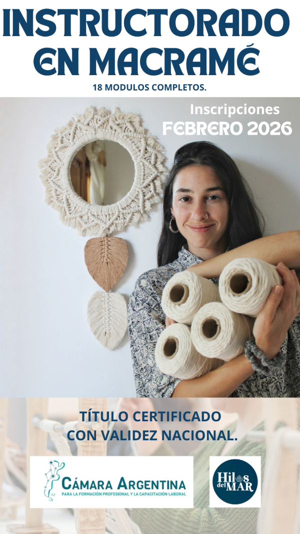 Producto - Instructorado en macramé Nivel 1 y Nivel 2