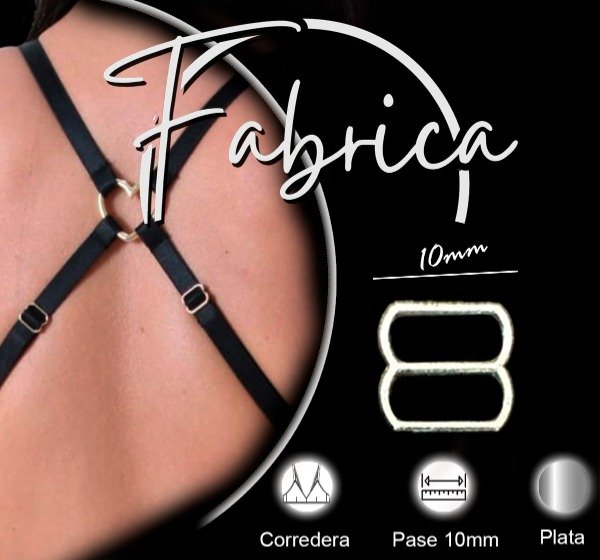 Producto - Corredera zamac de 10 mm (50 unidades)