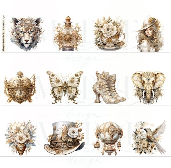 Producto - TRANSFER STICK ROLL STEAMPUNK