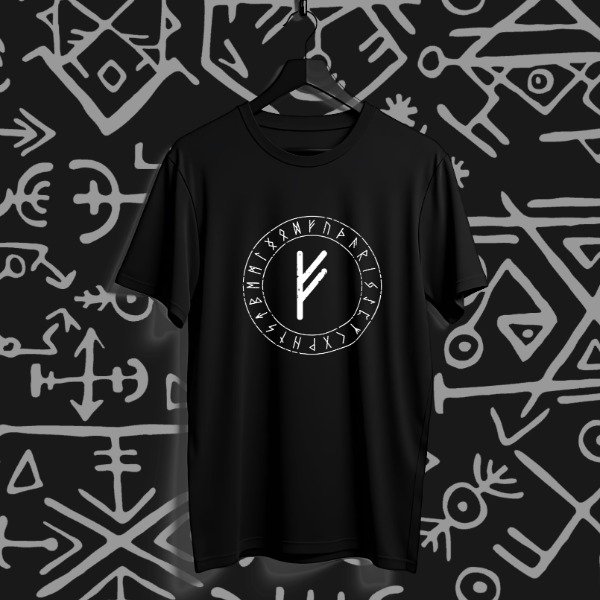 Producto - REMERA runa fehu