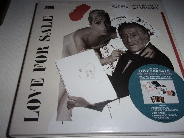 Producto - 2 CD TONY BENNETT LADY GAGA LOVE FOR SALE NUEVO EUROPA BOX DELUXE 40B