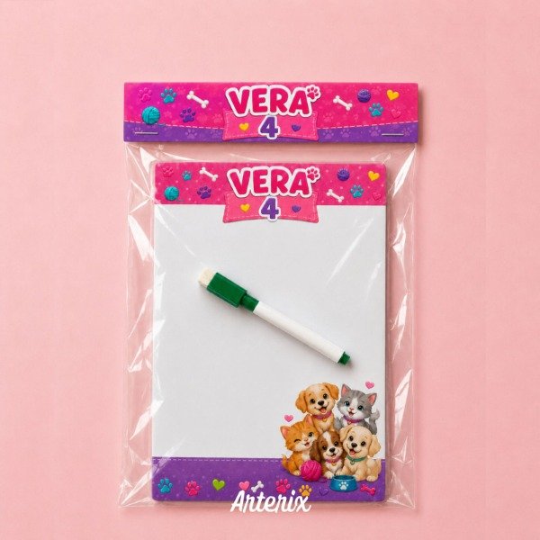 Producto - Pizarra A5 reutilizable personalizada para souvenirs - 1